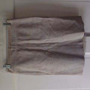 Light blue suede skirt, Express size 1/2 Y2K